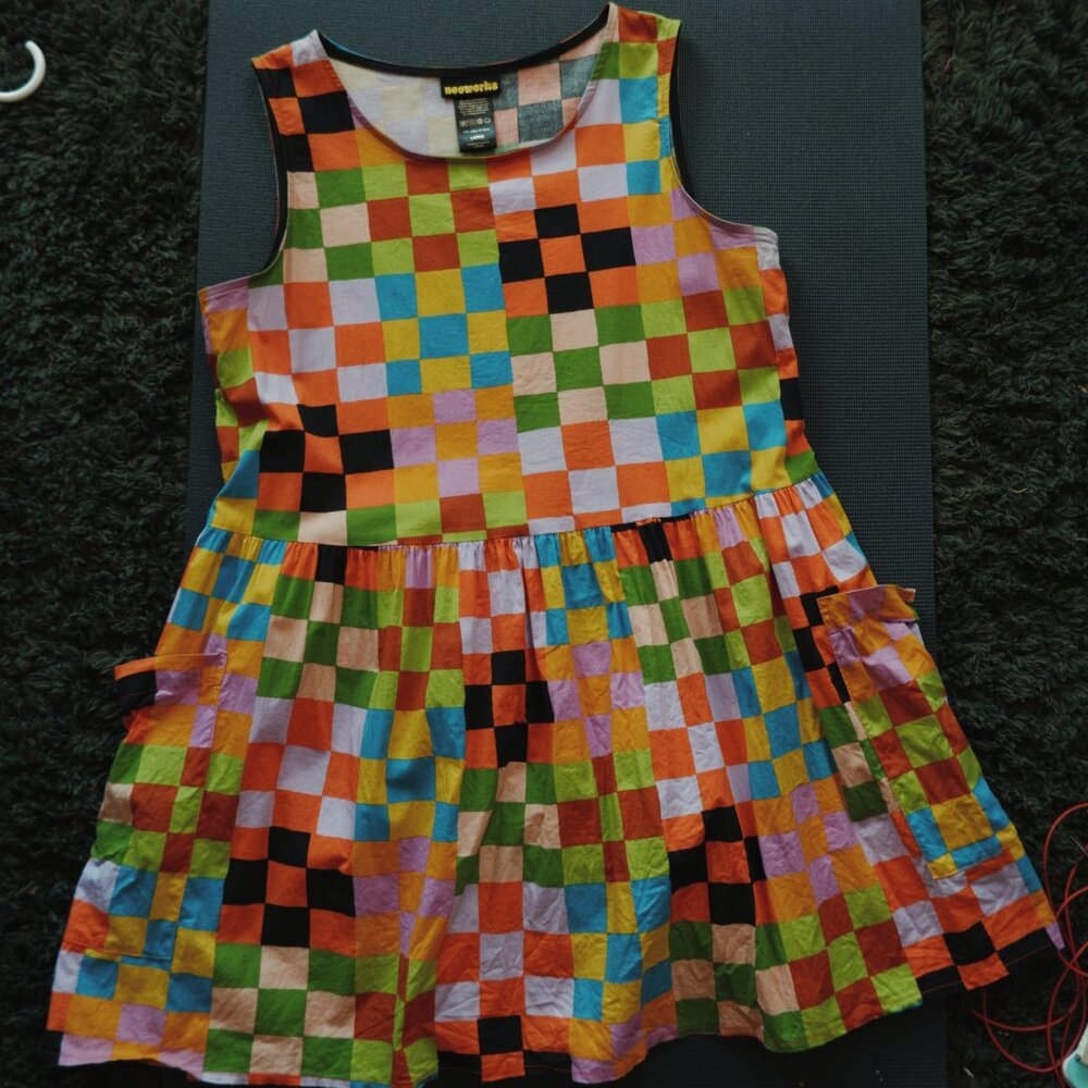 Nooworks Big Pocket Dress - Limited Edition Carnival print!